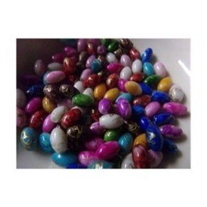 Mixed Drawbench Rice Oval Acrylic Beads